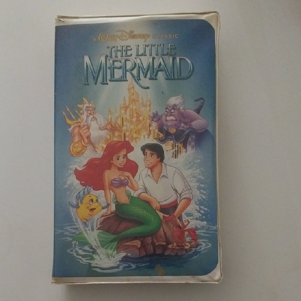 The Little Mermaid Original VHS Tape Contoversial Cover